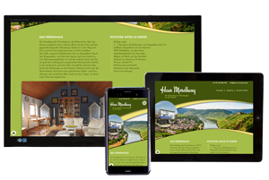 Ferienhaus Moselhang - OnePage website for holiday home